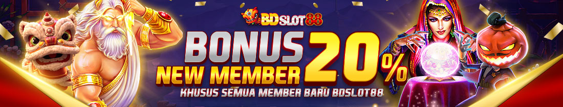 BONUS NEW MEMBER 20%