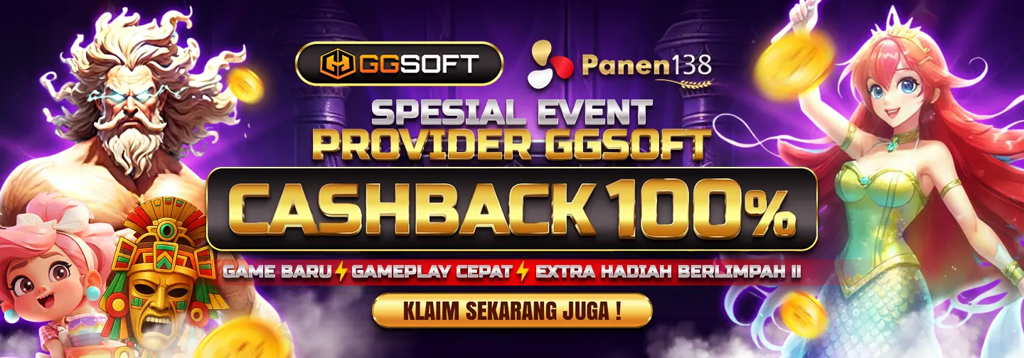 SPESIAL CASHBACK 100% GGSOFT