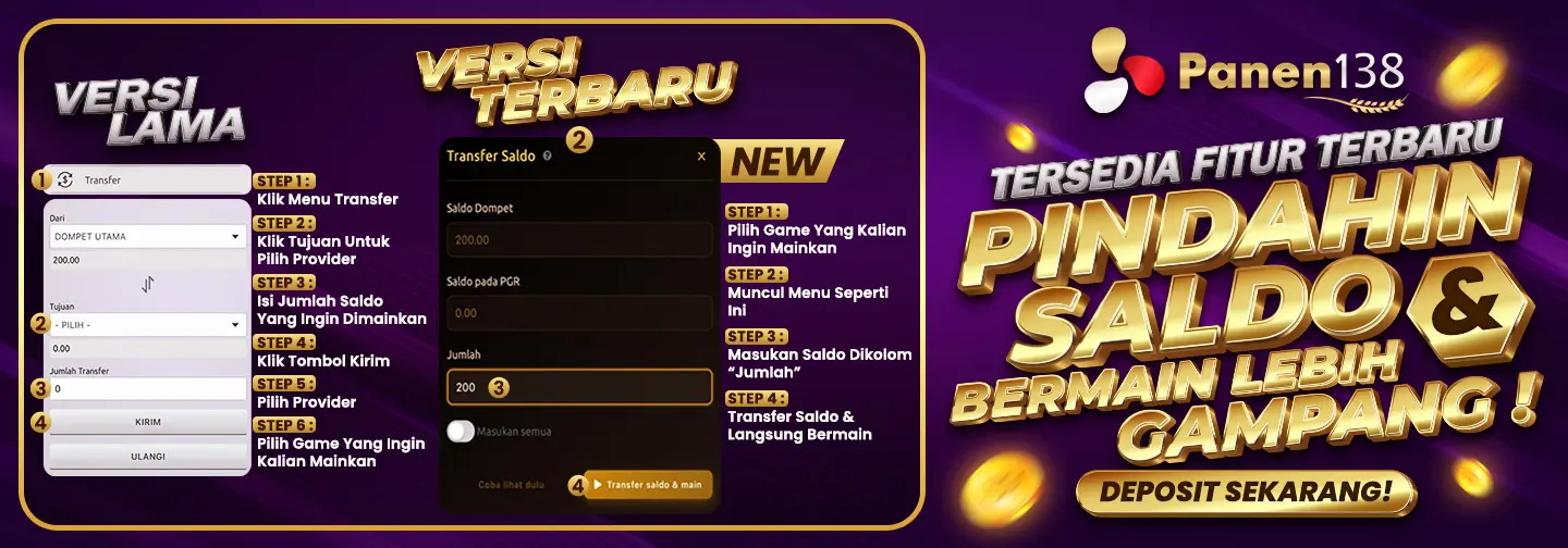PINDAH SALDO PANEN138