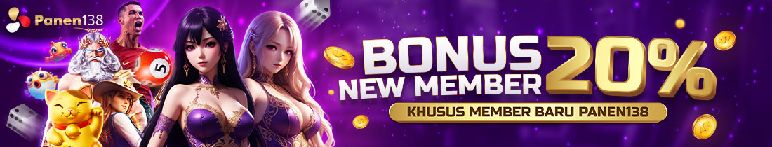 BONUS NEW MEMBER 20%