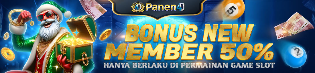 BONUS NEW MEMBER SLOT 50%