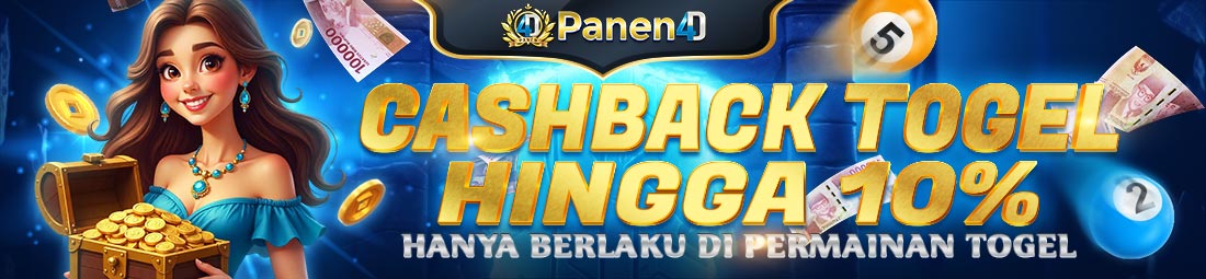 CASHBACK TOGEL 10%