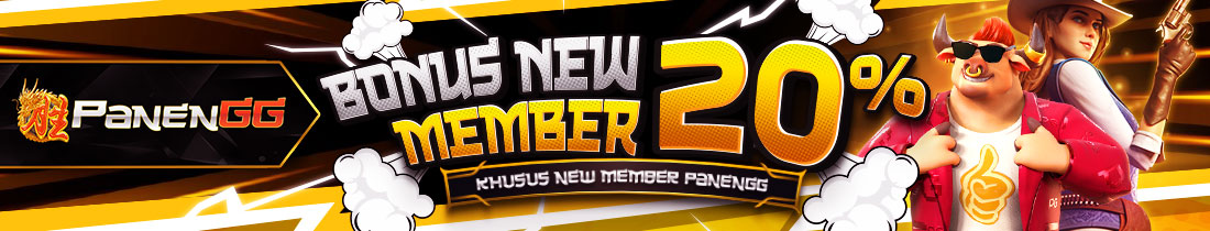 BONUS NEW MEMBER 20%