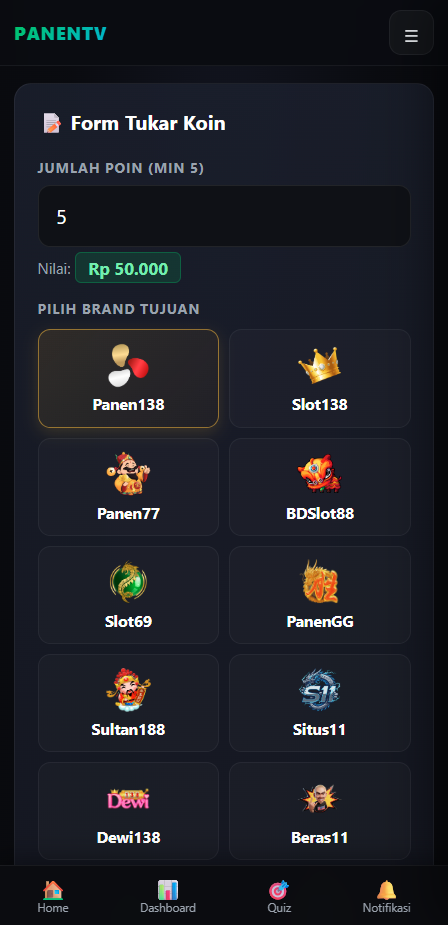 Panduan Tukar Hadiah