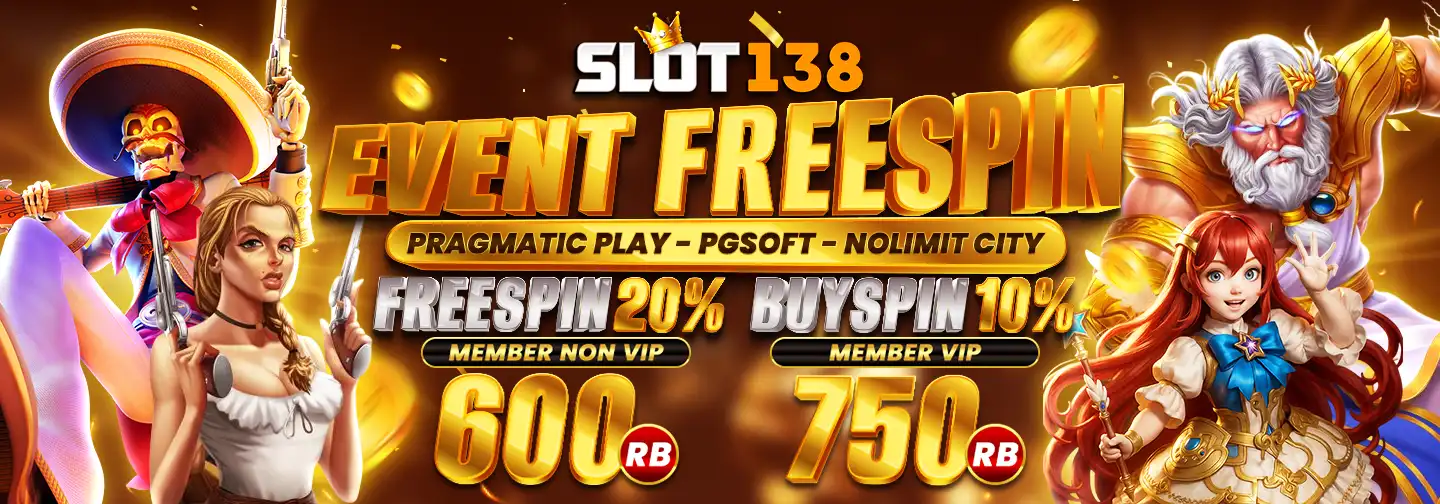 FREESPIN  - PRAGMATIC PLAY - NO LIMIT CITY - PG SOFT  SLOT138