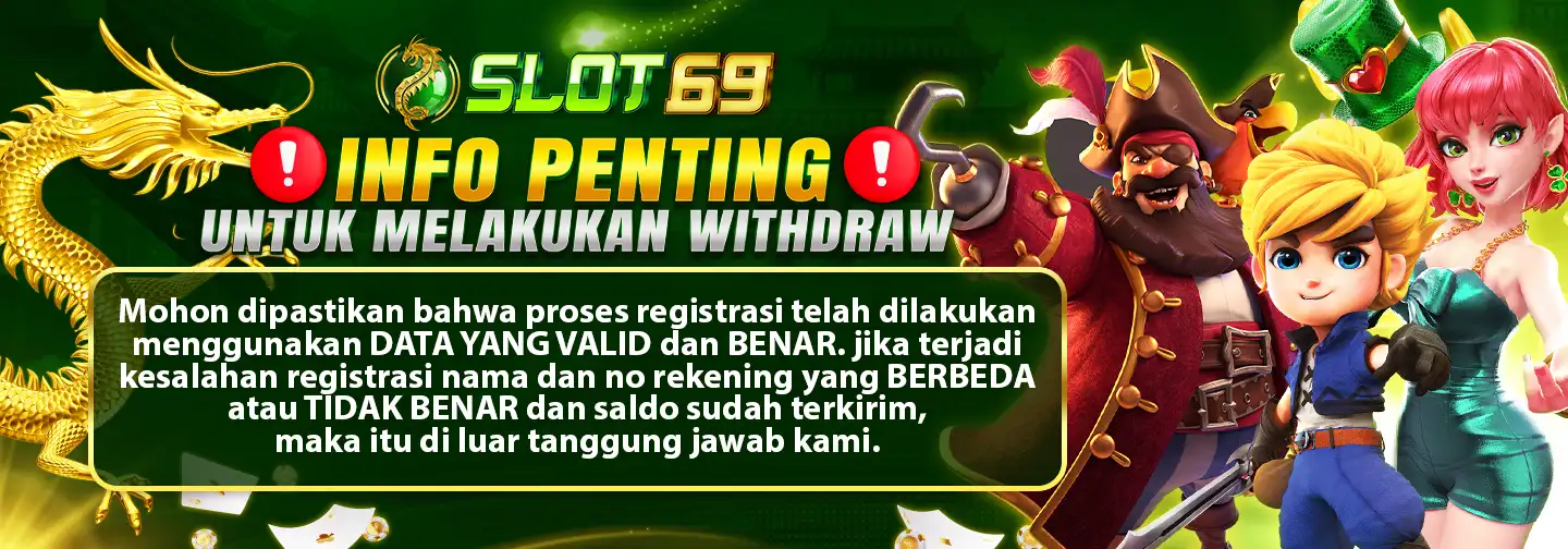 SYARAT DAN KETENTUAN DEPOSIT & WITHDRAW