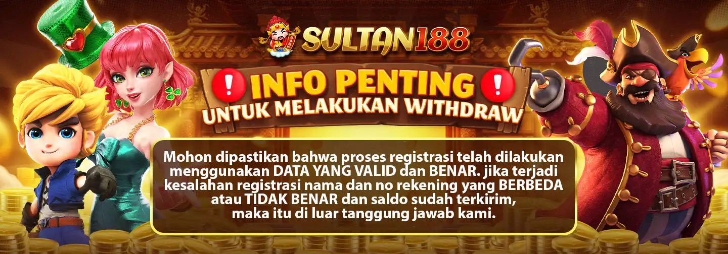 SYARAT DAN KETENTUAN DEPOSIT & WITHDRAW