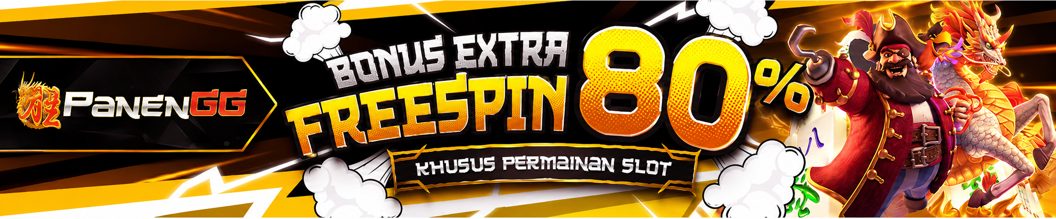 EXTRA BONUS FREESPIN 80%